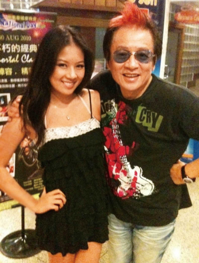 已故藝人高凌風對工作的熱情，是葛曉潔永遠的榜樣。（圖／翻攝自臉書）