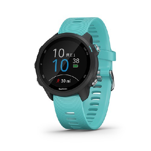 【GARMIN】Forerunner 245 Music GPS 腕式心率音樂跑錶-NCC編號：CCAF18LP2270T3螢幕解析度：240 x 240 像素 重量：38.5 g 原廠一年保固 •使