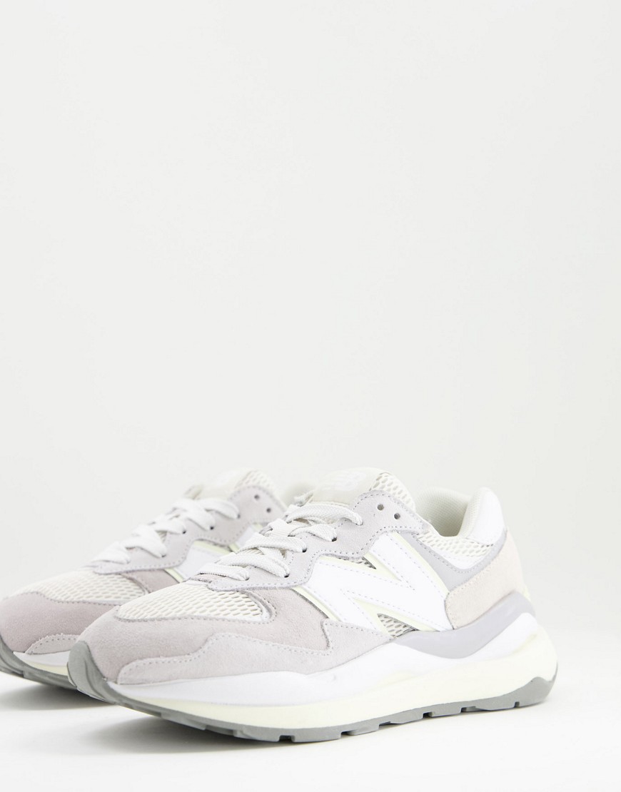 New Balance 57/40 trainers in grey tones