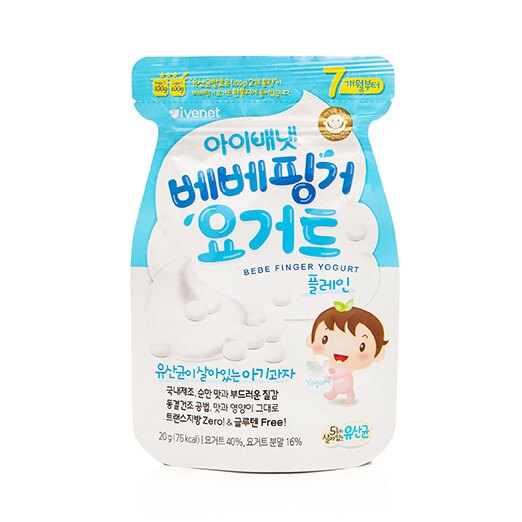 採用韓國凍結乾燥技術，充分保留營養和豐富益生菌。 無添加麩質、鹽、防腐劑。