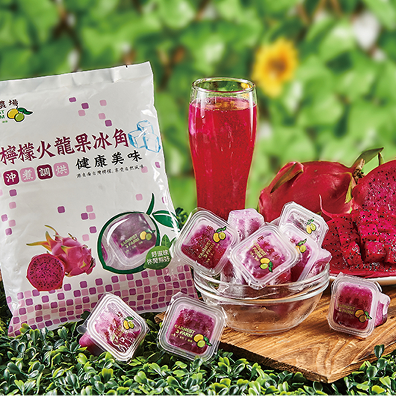 老實農場火龍果冰角