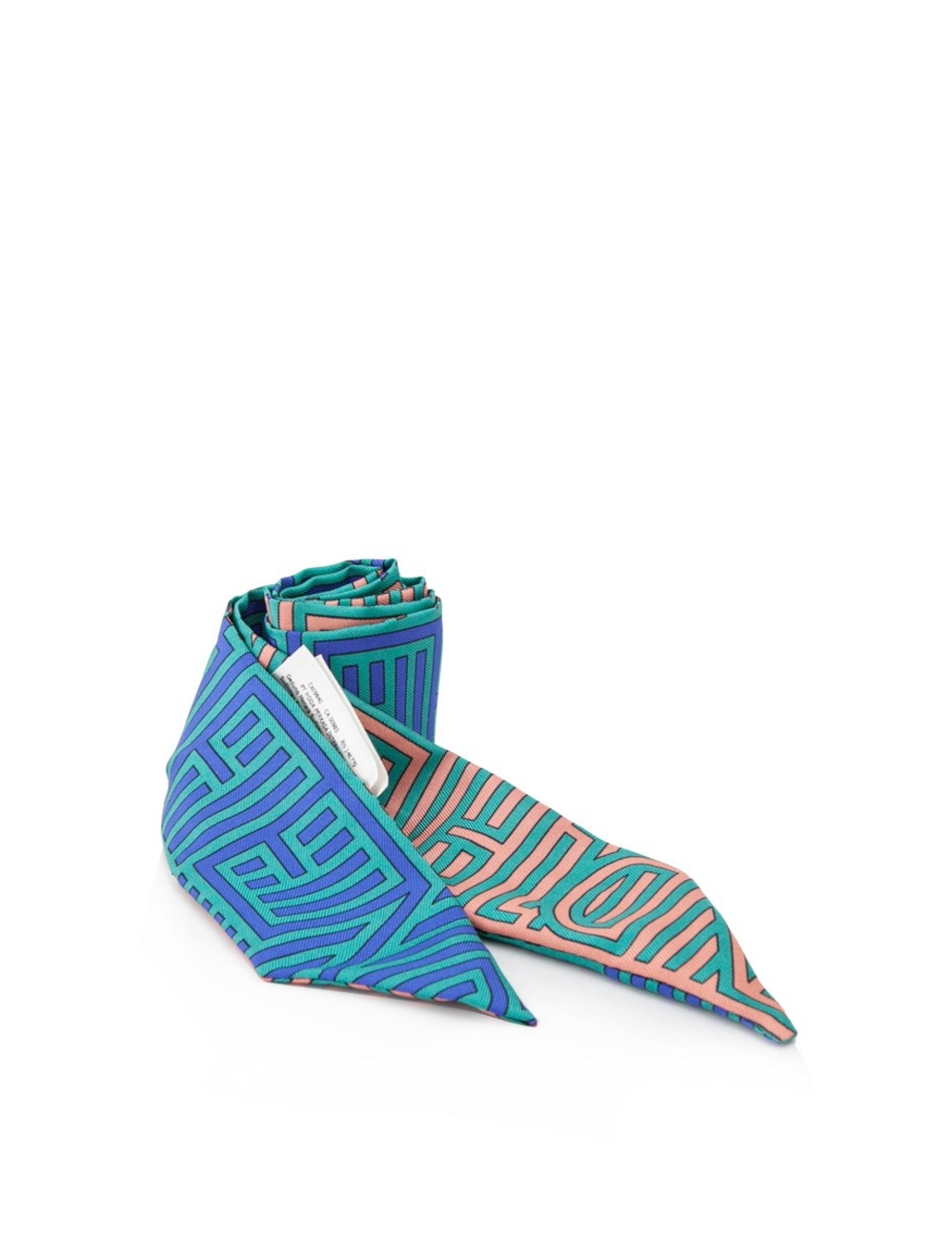 細節 100％真絲 -印製設計師細節 -面料設計師標籤 條件 -磨損跡像極小 附加信息 - 意大利製造 -隨附原包裝盒 尺寸（厘米） 尺寸：120厘米x 5厘米 尺寸（英寸） 尺寸：47.2英寸x 2