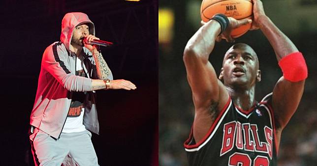 Michael hot sale jordan eminem