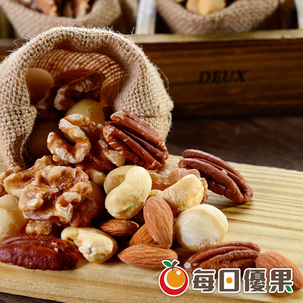 活力綜合堅果280G【每日優果】加無籽黑葡萄乾250G