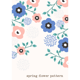 spring flower pattern 3