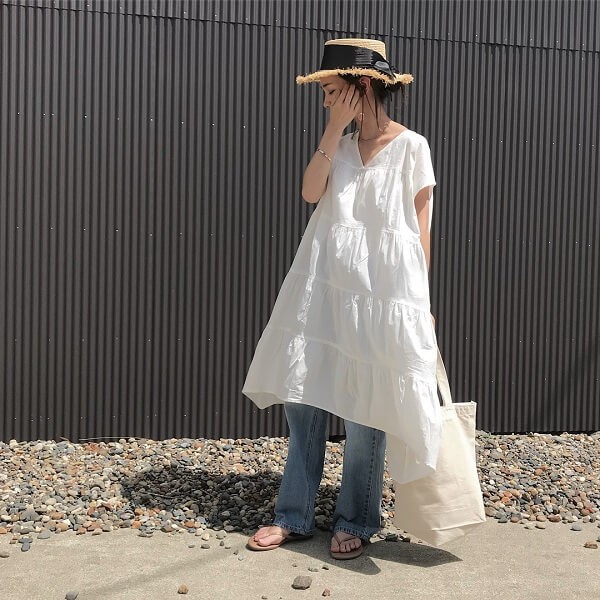 麦わら帽子コーデ 年 涼しげに見せる春夏のマストアイテム