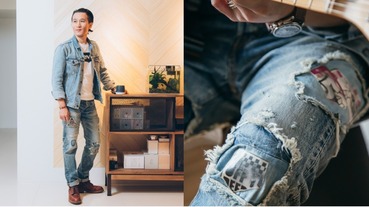 當愛好搖滾的家居品牌主理人 SEAN 遇上 LEVI’S MIJ 日製牛仔褲