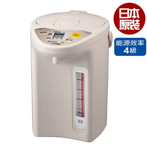 TIGER虎牌 3L微電腦液晶熱水瓶PDR-S30R-CU【愛買】