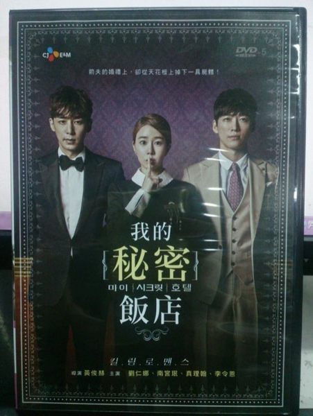 挖寶二手片-S48-009-正版DVD-韓劇【我的秘密飯店 全16集4碟 國韓語】-劉仁娜 南宮珉 李令恩 影印海