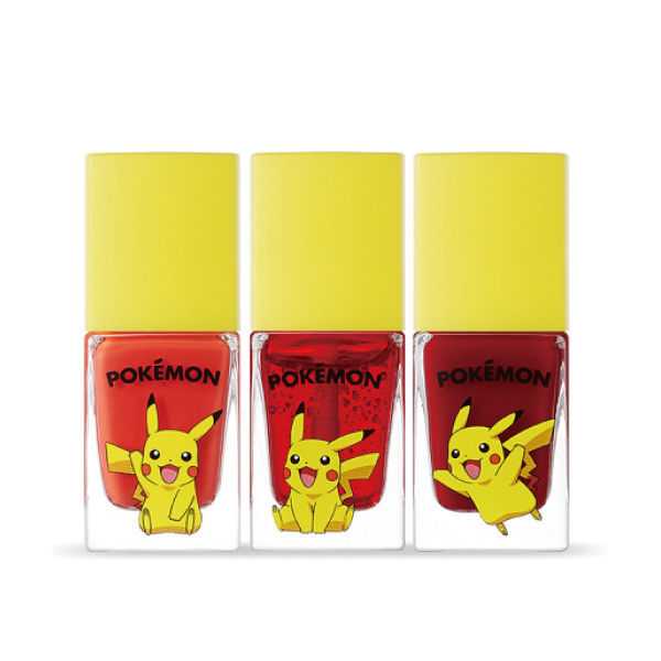 韓國TONYMOLY 寶可夢 皮卡丘波光唇露 9.5g 三色可選【櫻桃飾品】 【24555】