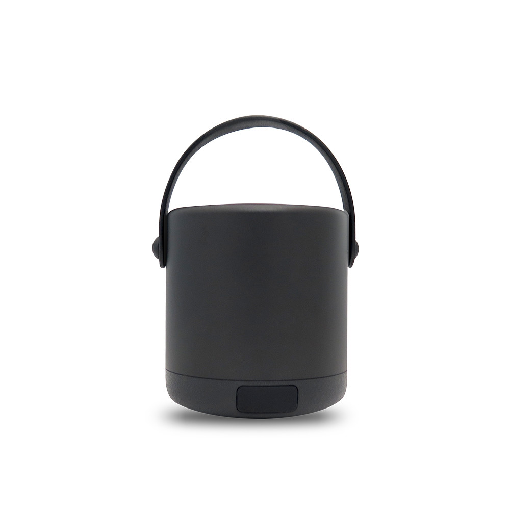 產 品 功 能 特 色: Mini體積、大音量，讓你走到哪裡聽音樂都超方便。 搭載雙膜喇叭，360∘環繞音場體驗震撼立體聲。 藍牙音樂分享，可連結多種藍牙設備（手機/Pad/NB）。 支援手機免持通話