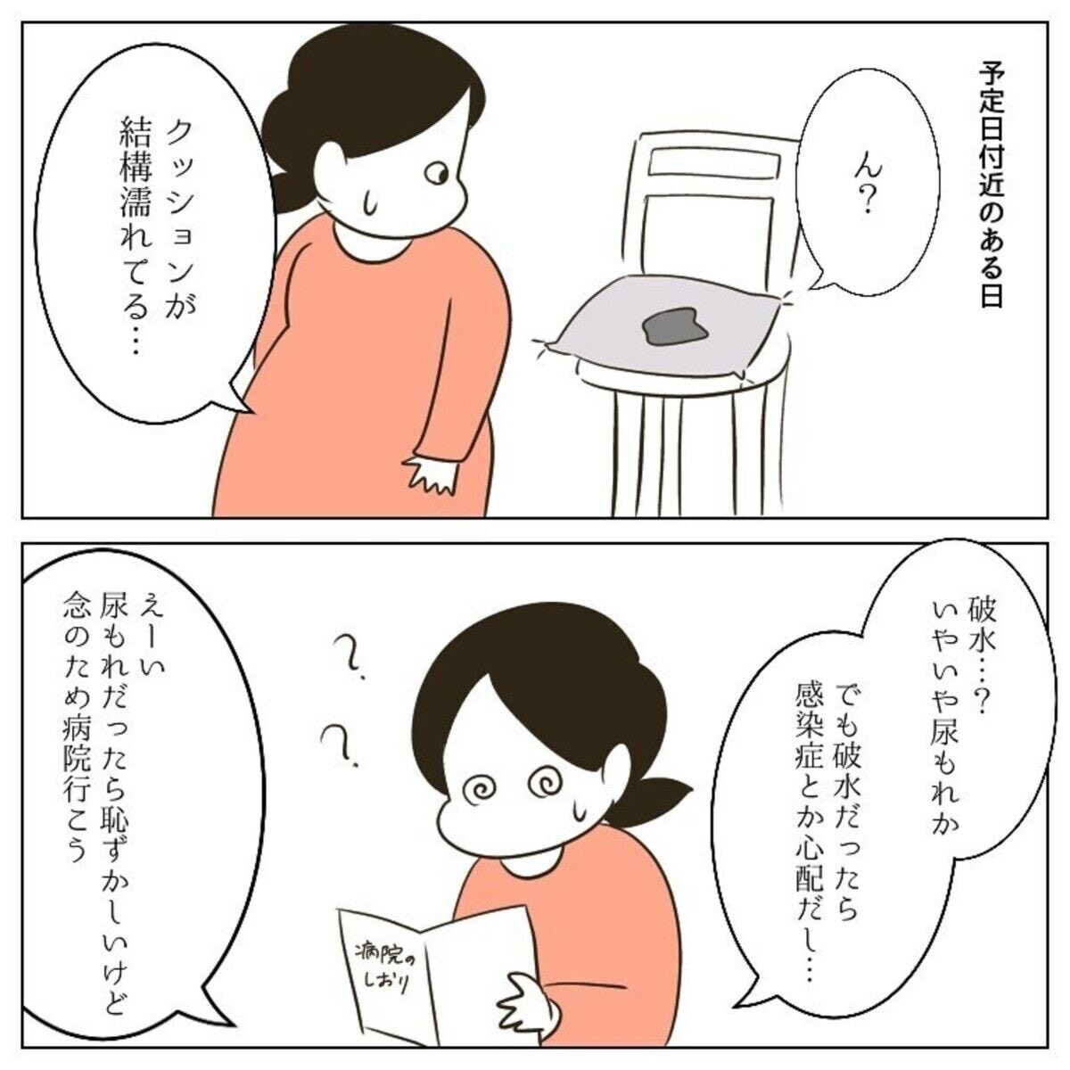 これは破水 尿漏れ 恐怖心から始まるお産の幕開け ニコ美さんの出産レポ 1