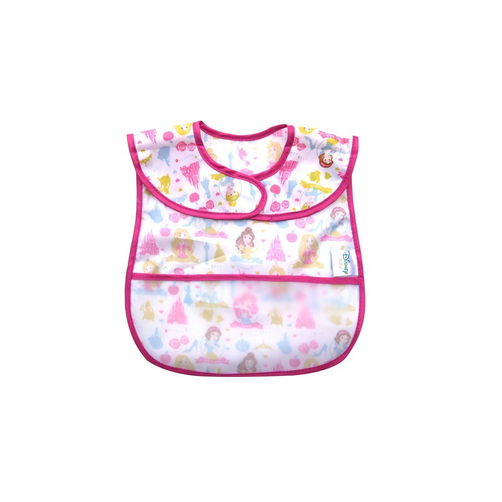 DISNEY迪士尼防水圍兜-公主 粉 蝦皮24h 現貨