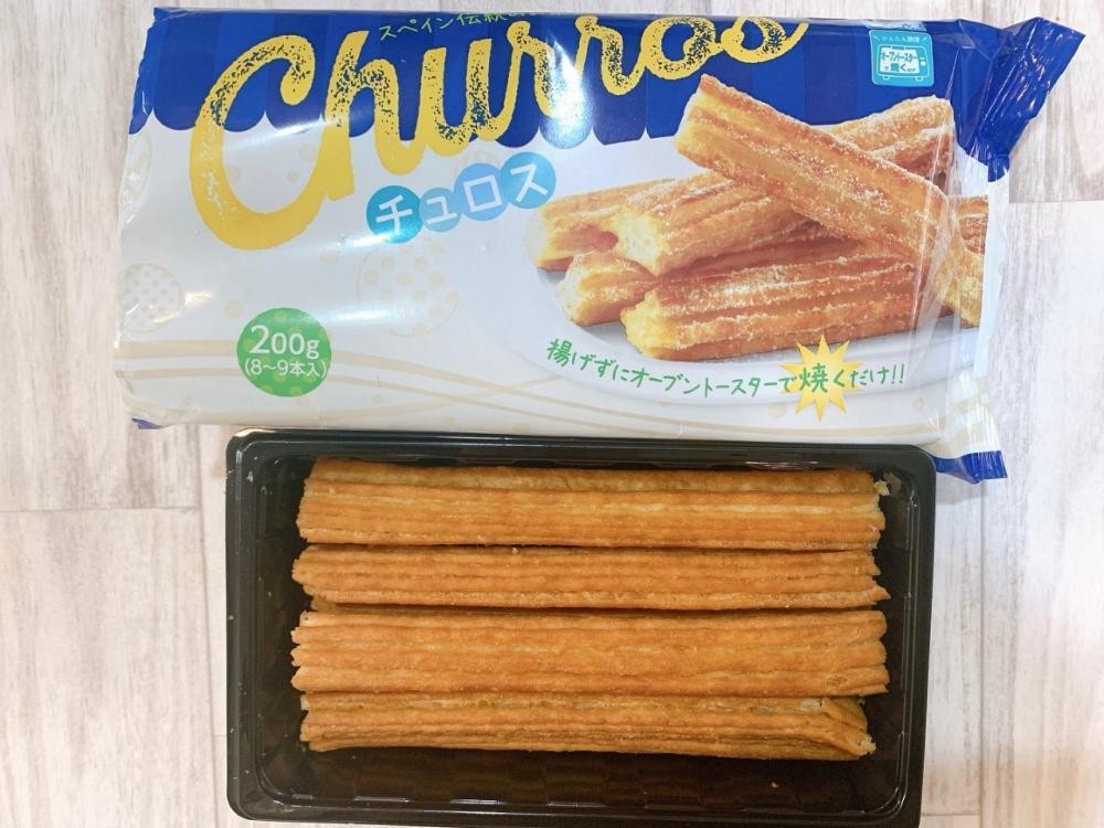 オーブントースターで焼くだけ 業スーの チュロス お手軽でうまい