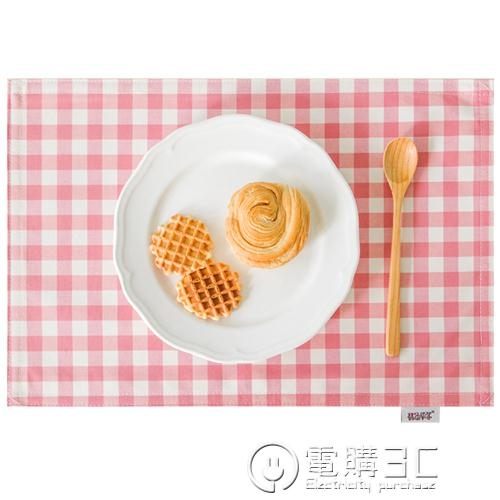 隔熱墊雙面加襯布藝餐墊兒童隔熱防燙西餐墊美食拍照擺拍碗碟墊學生桌墊