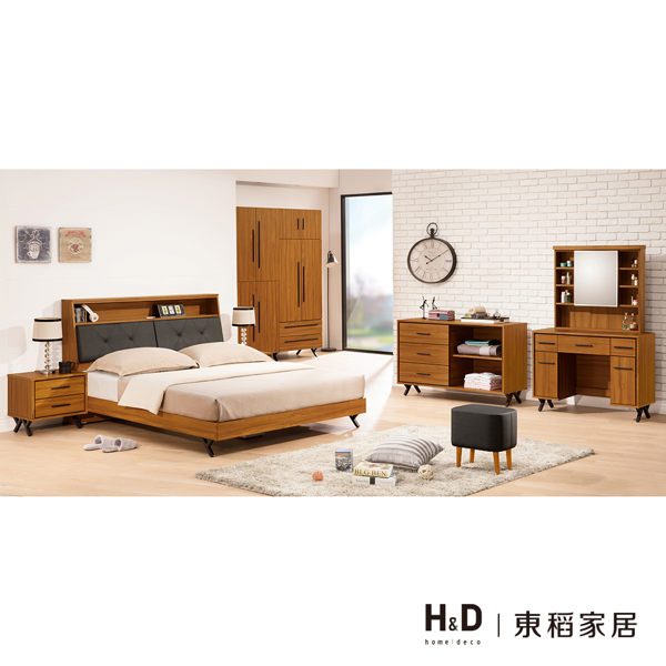 安德里5尺床頭式床組(17JS1/365-2)【DD House】N