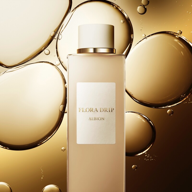 ALBION白神之露主視覺。