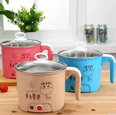 小電鍋 小功率電煮鍋迷你小電鍋火鍋1人-2人家用鍋煮面插電小鍋 無蒸籠【開學日快速出貨八折】