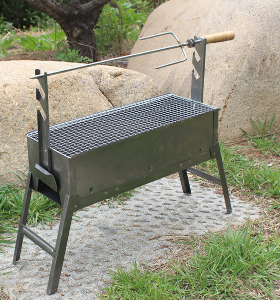 家用BBQ羊肉串加厚燒烤爐子燒烤架木炭烤箱烤羊腿爐肉串3-5人烤雞YXS 韓小姐的衣櫥