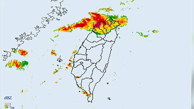 快訊／雷雨彈卡上空！氣象局示警桃竹「大雷雨」再轟1小時 Tvbs Line Today