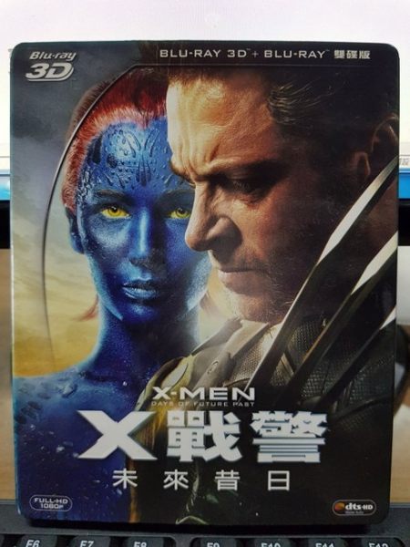 挖寶二手片-Q03-065-正版BD【X戰警：未來昔日 3D+2D雙碟 有外紙盒】-藍光電影(直購價)