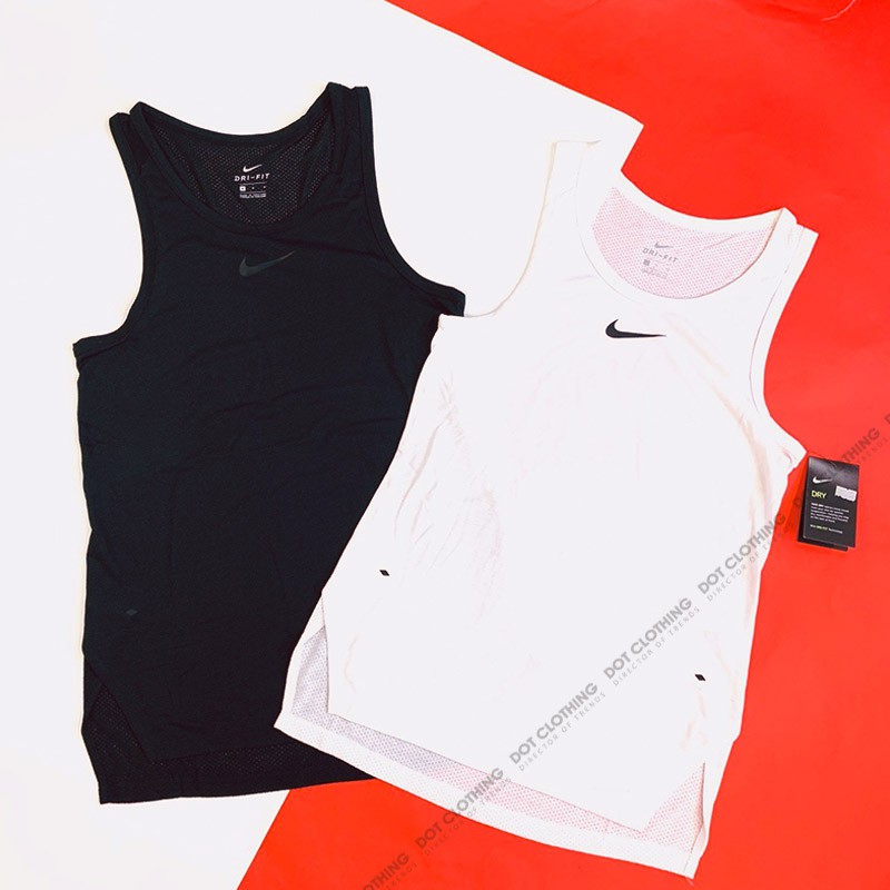#NIKE #BREATHE #ELITE #黑白 #透氣 #排汗 #健身 #籃球 #運動背心 #前短後長 #DOT聚點【商品型號】白 891712-100 / 黑 891712-010【尺寸】白 S