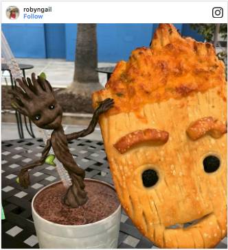 Roti Berbentuk Wajah Groot yang Lagi Ngehits di Instagram, Jadi Enggak Tega Buat Dimakan!