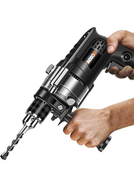 電動螺絲刀電鑽沖擊鑽家用多功能手槍鑽電轉小型電動工具螺絲刀大功率AC亞岢