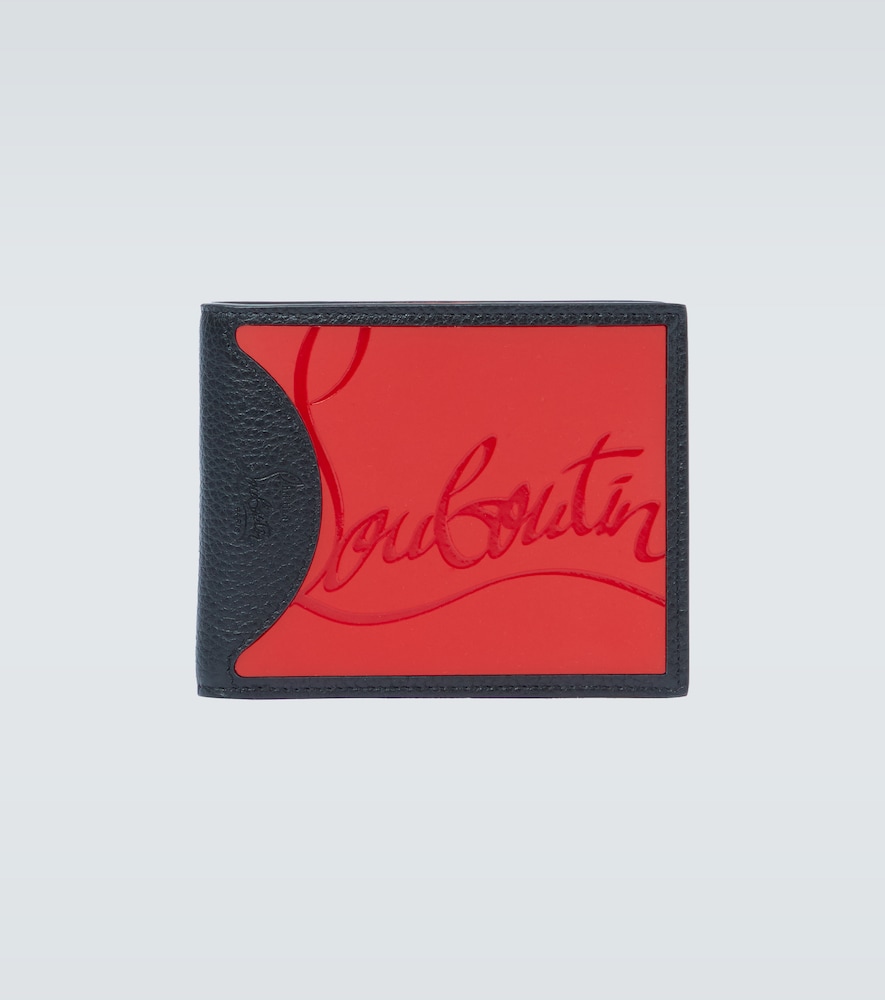 Inspired by the label's signature red sneaker soles, this bifold wallet from Christian Louboutin is 