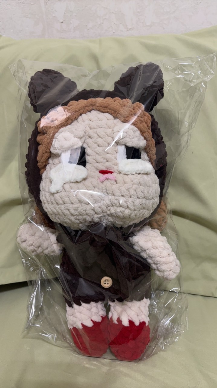 柚子雜貨店（包款）哭娃毛線編織日本韓國代購
