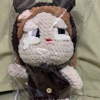 柚子雜貨店（包款）哭娃毛線編織日本韓國代購