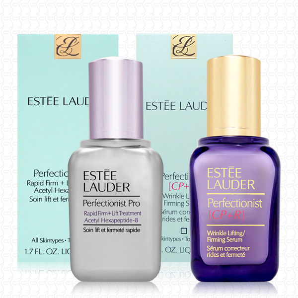 ESTEE LAUDER雅詩蘭黛 CP+R抗皺緊緻精華50ml+全能精華50ml