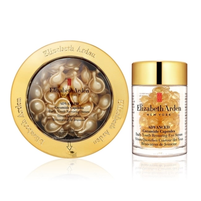 預計出貨日2-5天 Elizabeth Arden 雅頓 超進化黃金導航膠囊(臉膠) 超進化黃金導航膠囊內含輕盈絲滑的精華純液， 是一款革命性創新升級的逆齡保養品，有助提供保濕潤澤、集中修護、加強肌膚