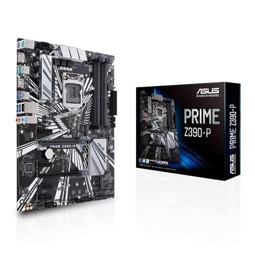 ATX/1H1P/註四年品名 / 規格：【ASUS 華碩】PRIME Z390-P 主機板特色：增強型電源解決方案：頂級組件提供更佳的電源效率特色：雙原生 M.2 與 支援NVMe PCIe RAID