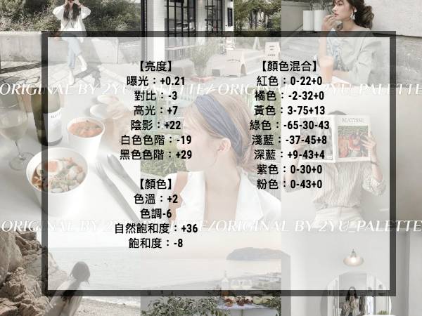 Lightroom四款簡易「調色教學」！IG韓系暖色、氣質冷色、質感香檳一次 