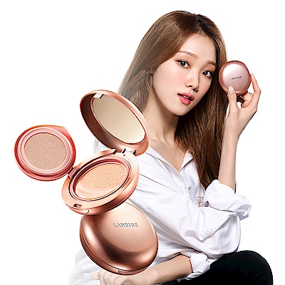 LANEIGE蘭芝 玫瑰光雙效氣墊粉霜