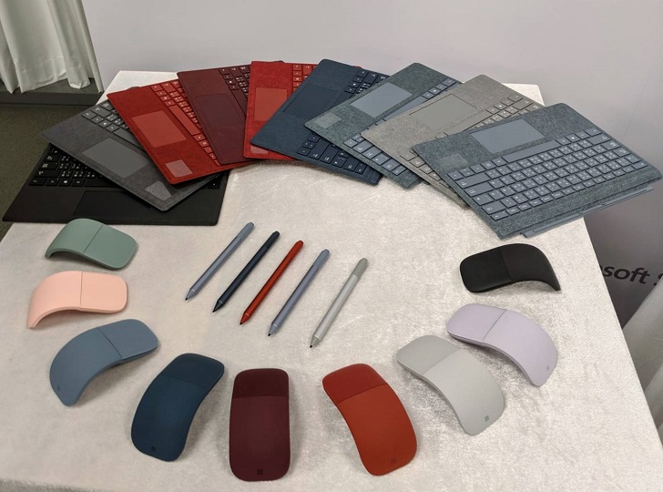 微軟 Surface Pro 7 售價 28,088 元起、七色鍵盤自由配，同場加映 Laptop 3 預購中