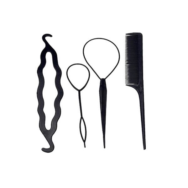 整髮必備工具四件組『STYLISH MONITOR』顏色隨機出貨 D280045