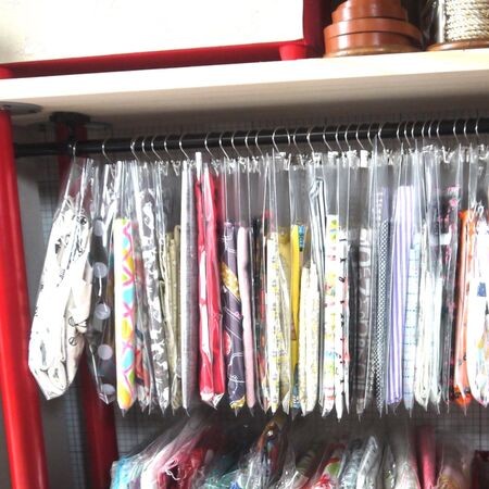 クリアな透明袋がおすすめ 大きさ別布はぎれの収納法 暮らしニスタ