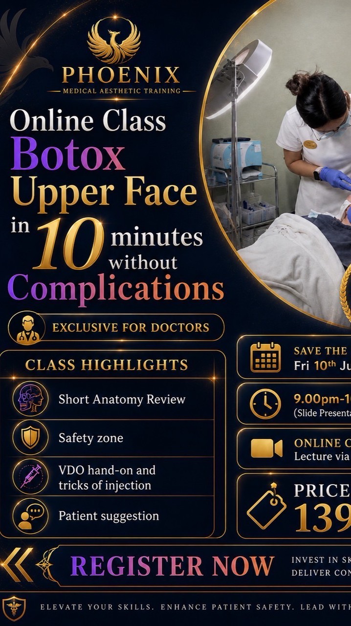 Botox upperface in 10 minutes Fri10th July 2026