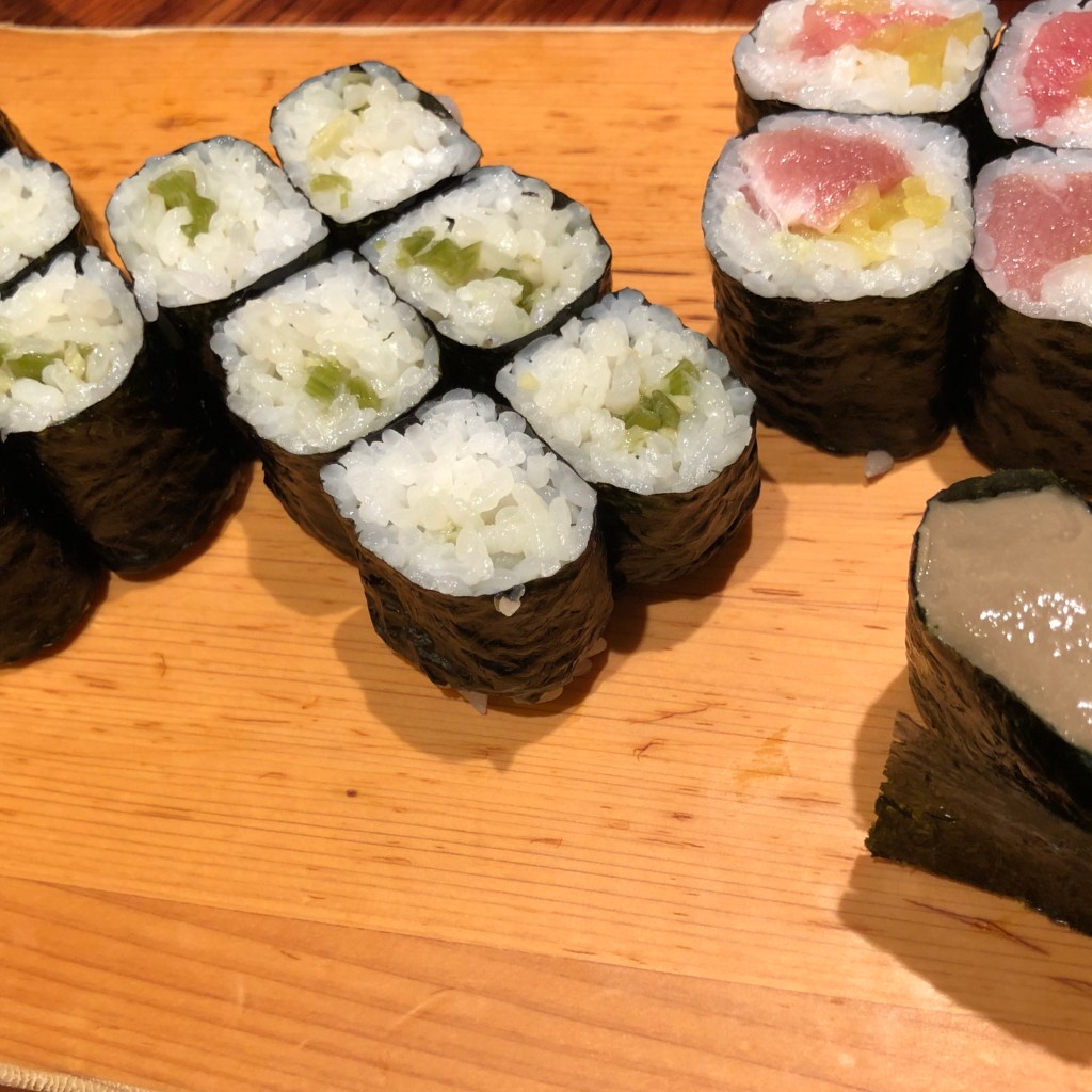 ユーザーが投稿したわさび巻きの写真 - 実際訪問したユーザーが直接撮影して投稿した仲六郷回転寿司日本海 雑色店の写真