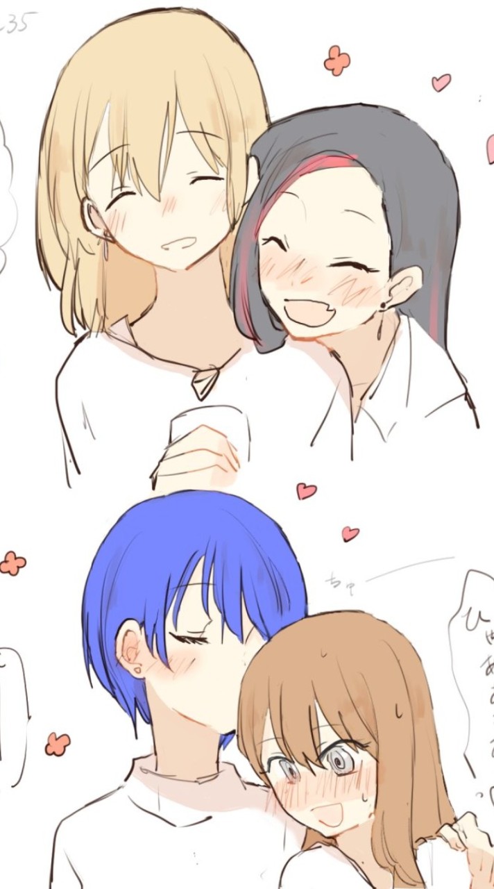みのり&遥＋こはね&杏だけのぷゆとか可愛いに決まってる！🌸🐧🐹🎧