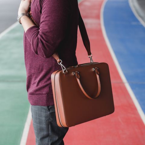 Leather Briefcase - Bond Briefcase