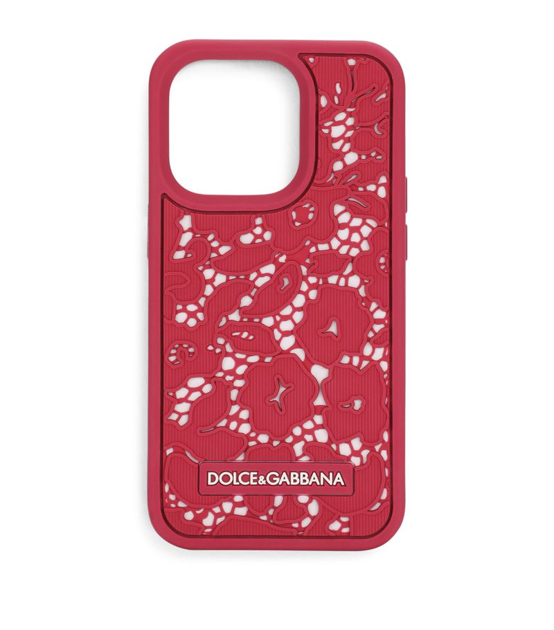 Dolce & Gabbana Lace Iphone 14 Pro Case