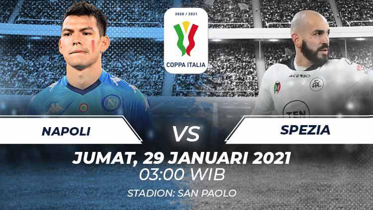 Prediksi Coppa Italia 2021 Napoli Vs Spezia Waspada Kejutan Lawan Indosport Com Line Today