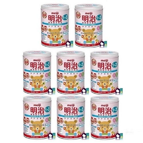 明治 金選成長配方奶粉( 850gx8罐)原箱包裝