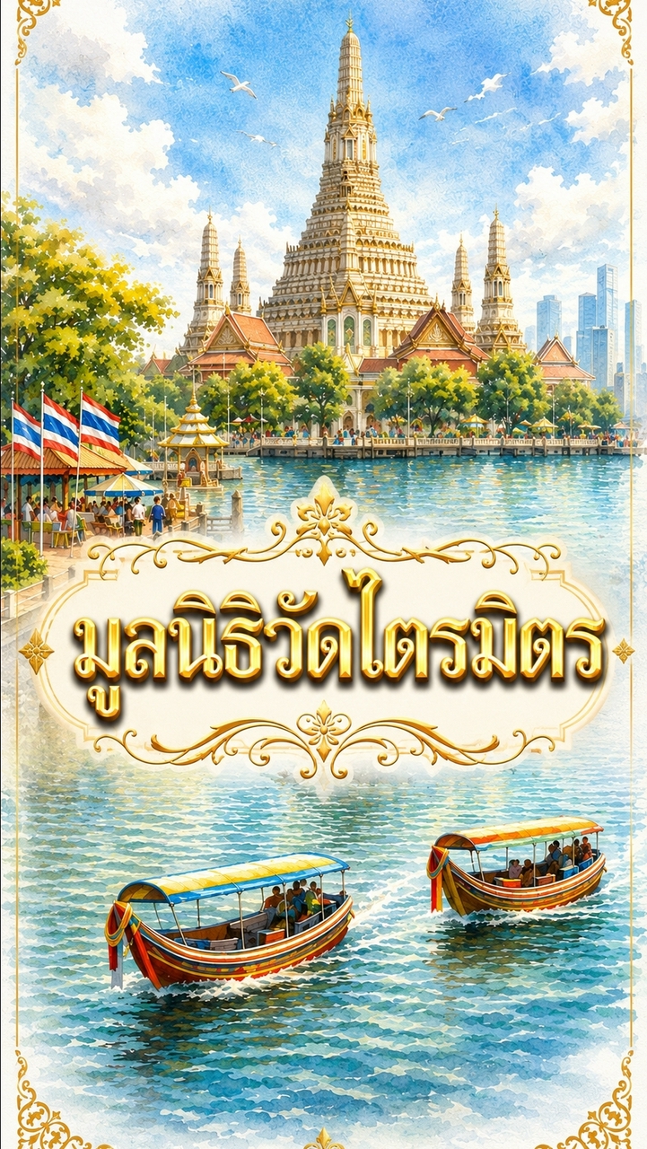 มูลนิธิวัดไตรมิตรxศรีวรรณา