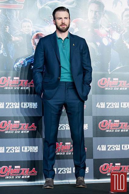 「美國隊長」克里斯伊凡的西裝穿搭技巧，原來男神都這樣穿！