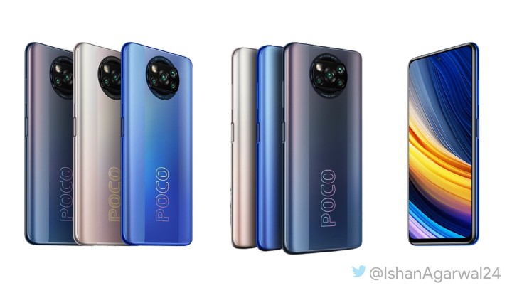 POCO X3 Pro 產品圖片發表前流出，可能搭S860 處理器| LINE購物