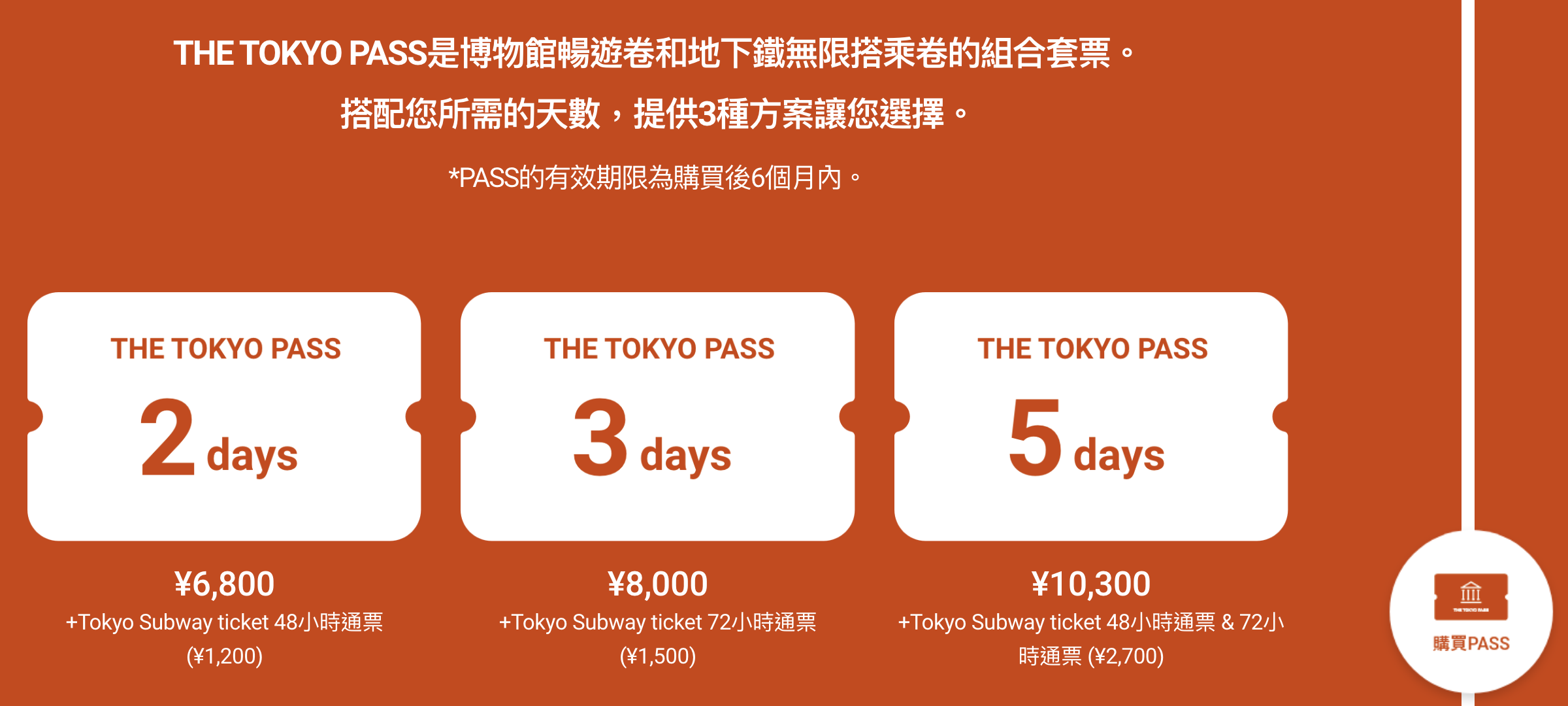 THE TOKYO PASS